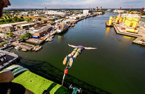 160ft London Bungee Jump .
